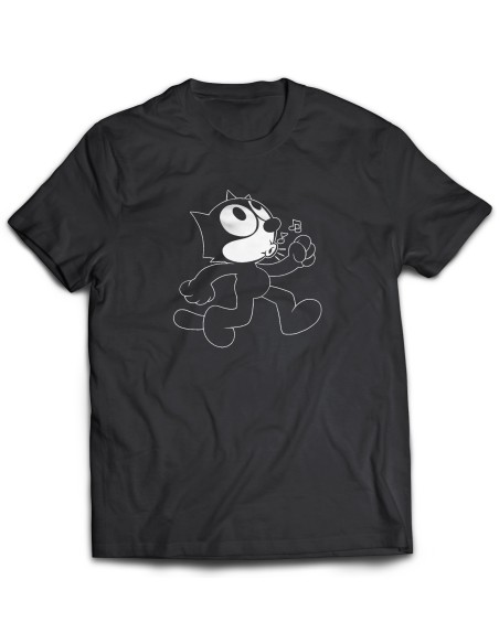 Camiseta Félix el Gato Silbando