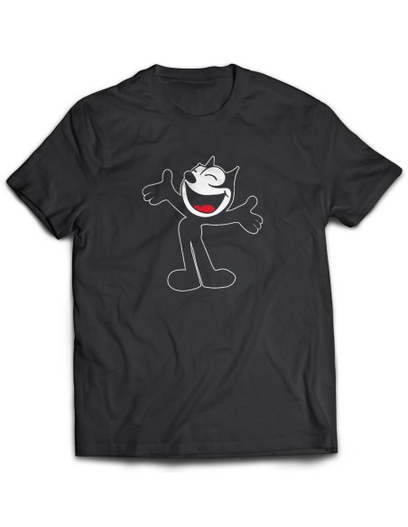 Camiseta Félix El Gato Riendo