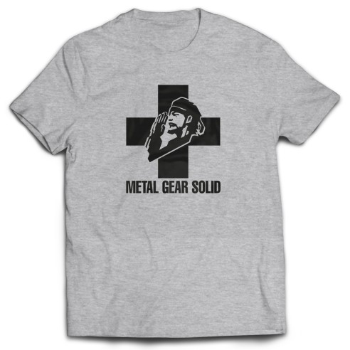 Camiseta Metal Gear Solid - Solid Snake