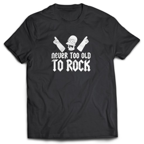 Camiseta Homer Rock