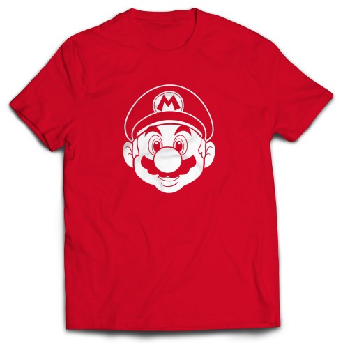 Camiseta Mario Bros Face