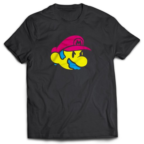 Camiseta Mario Bros Flúor