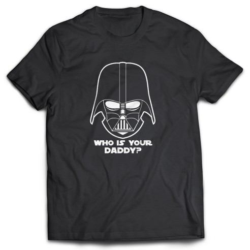 Camiseta Star Wars Who is your Daddy?