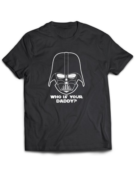 Camiseta Star Wars Who is your Daddy?