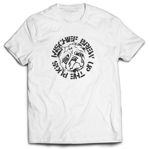 Camiseta Mischief Brew Up The Pugs
