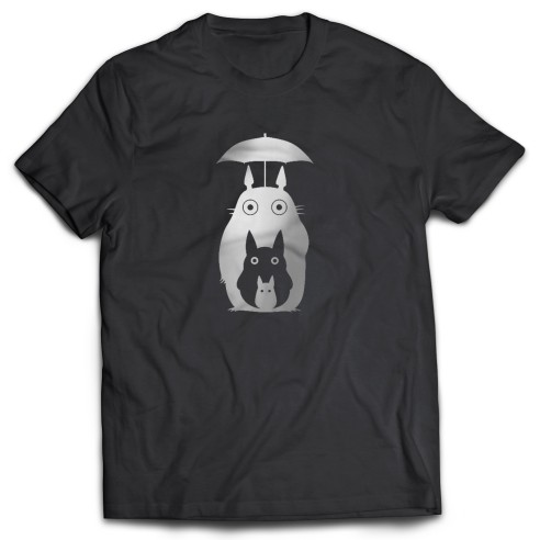 Camiseta Totoro con Paraguas
