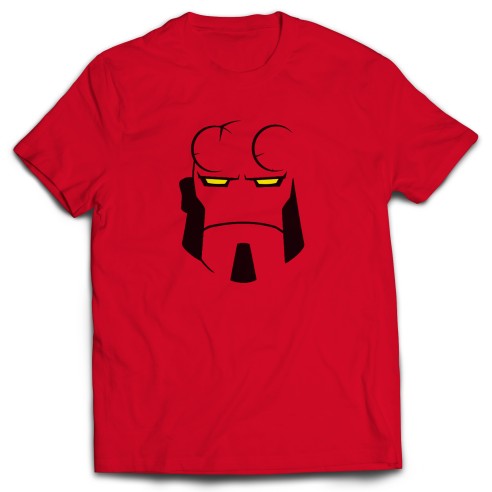 Camiseta Hellboy Minimal Face
