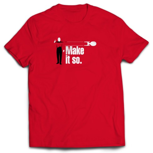 Camiseta Star Trek - Make It So