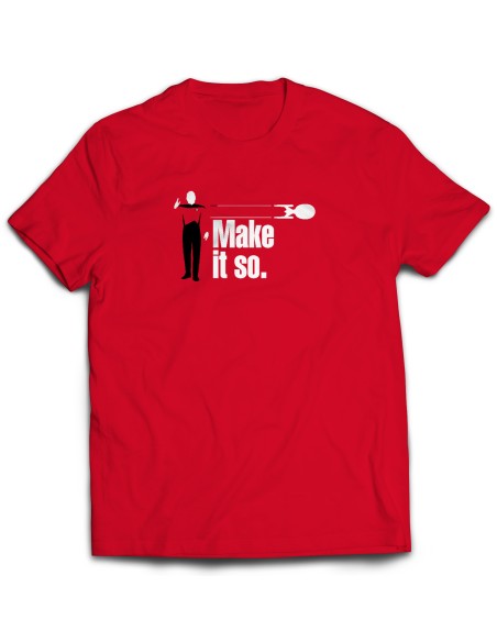 Camiseta Star Trek - Make It So
