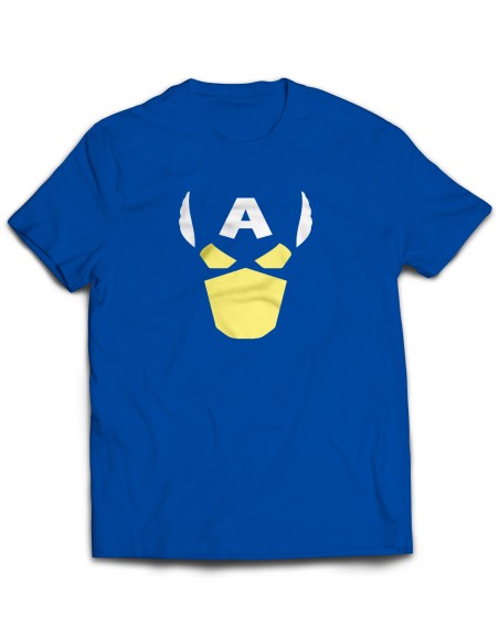 Camiseta Capitán América Minimal Face