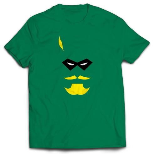Camiseta Green Arrow Minimal Face