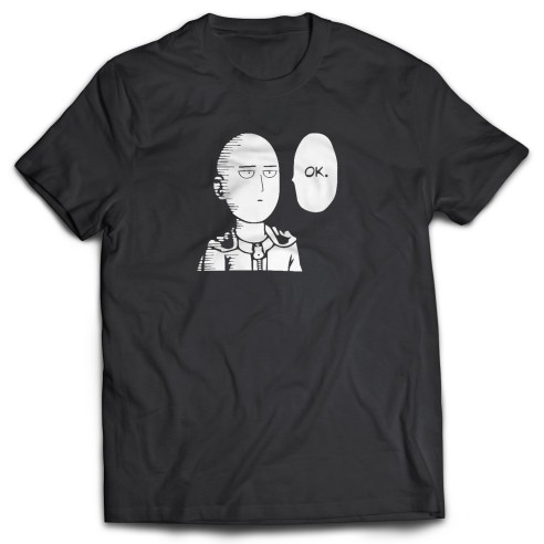 Camiseta One Punch Man Saitama Ok