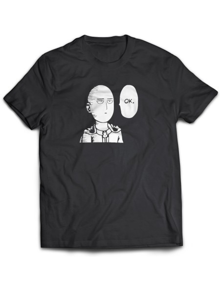 Camiseta One Punch Man Saitama Ok