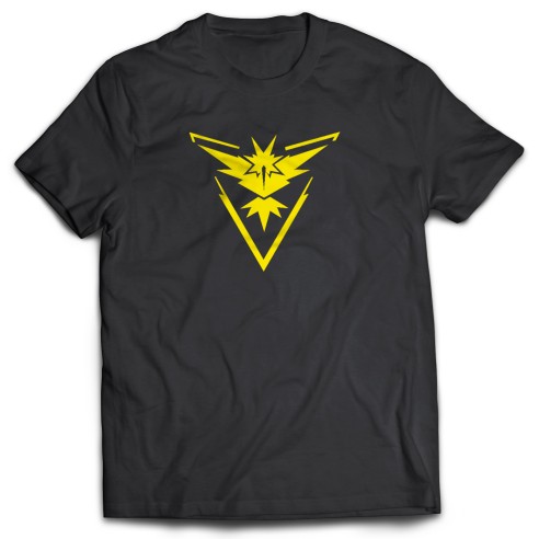 Camiseta Pokémon Go Yellow Team