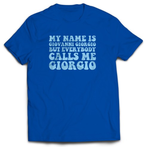 Camiseta Giorgio Moroder