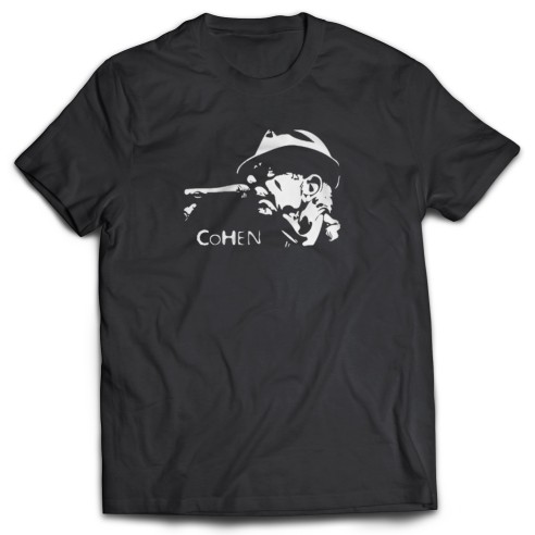 Camiseta Leonard Cohen