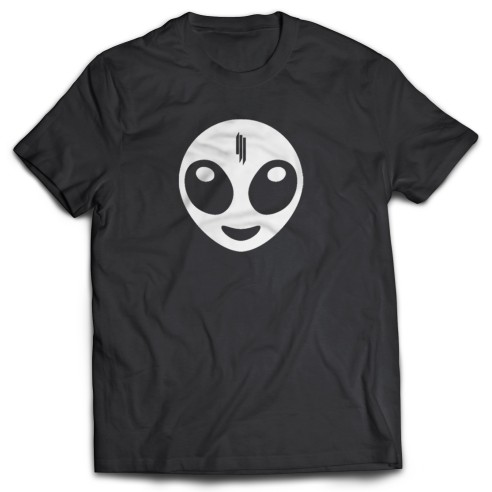 Camiseta Skrillex - Alien