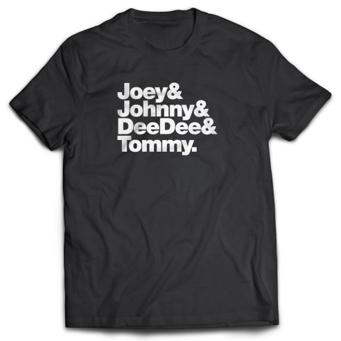 Camiseta Ramones - Type