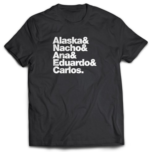 Camiseta Alaska y Los Pegamoides - Type