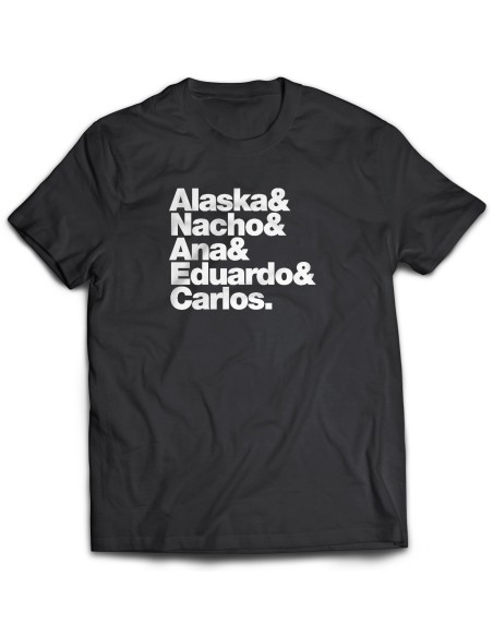 Camiseta Alaska y Los Pegamoides - Type