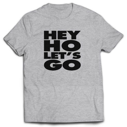 Camiseta Ramones - Hey Ho Lets Go