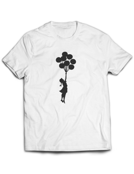 Camiseta Banksy - Globos