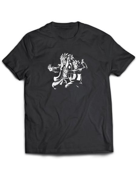 Camiseta Jiraiya & Naruto Fiction