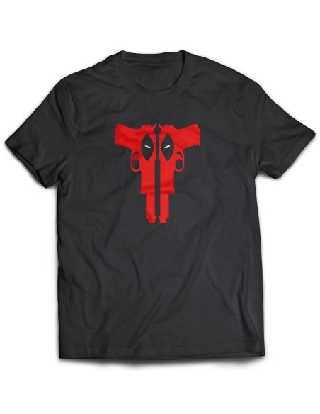 Camiseta Deadpool Guns