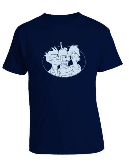 Camiseta futurama trio