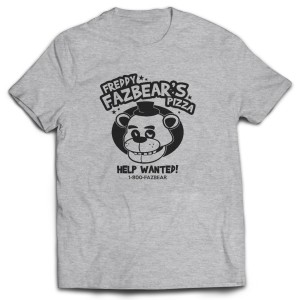 Camiseta Freddy Pizza FNaF five nights at freddy's