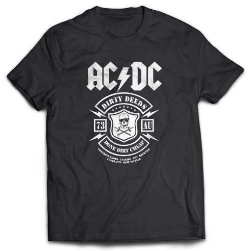 Camiseta AC/DC Dirty Deeds