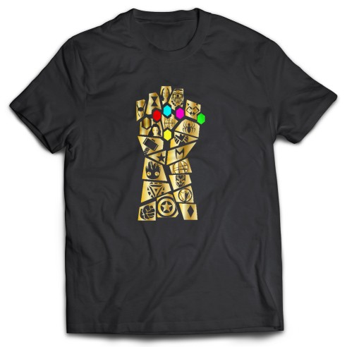 Camiseta Guante Thanos The Avengers