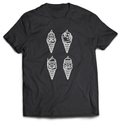 Camiseta Star Wars Ice Creams