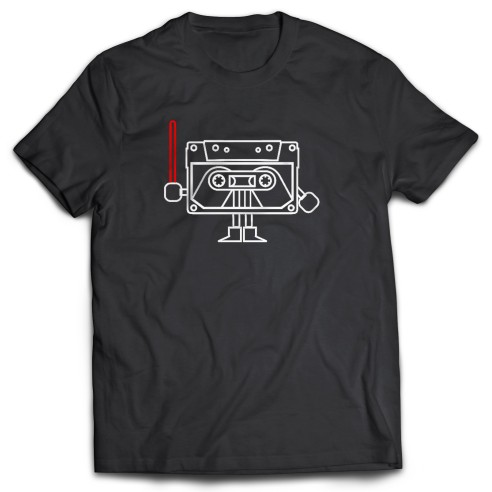 Camiseta Star Wars Darth Cassette