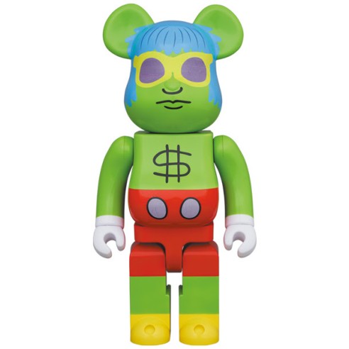 Bearbrick Keith Haring Andy Mouse 400%