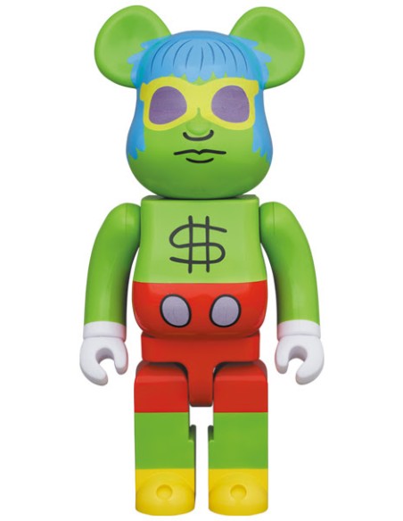 Bearbrick Keith Haring Andy Mouse 400%