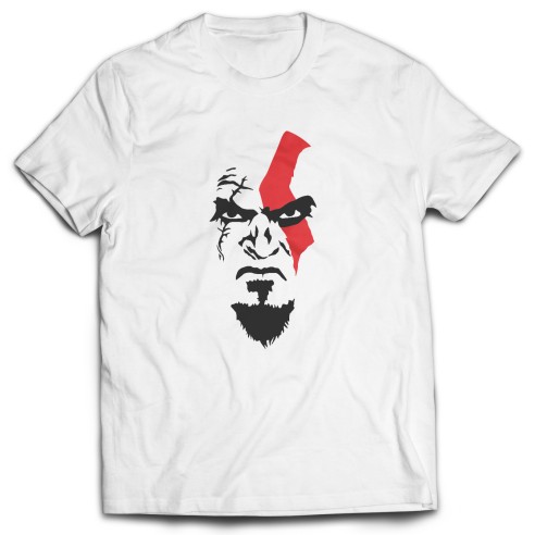 Camiseta Kratos God Of War Face