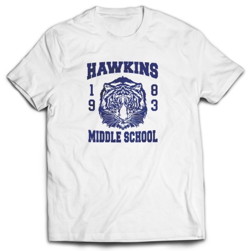 Camiseta Hawkins School Stranger Things