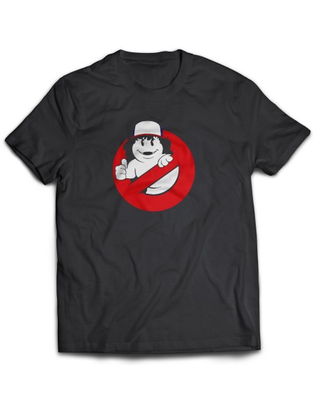 Camiseta Stranger Things 2 Dustin Ghostbusters