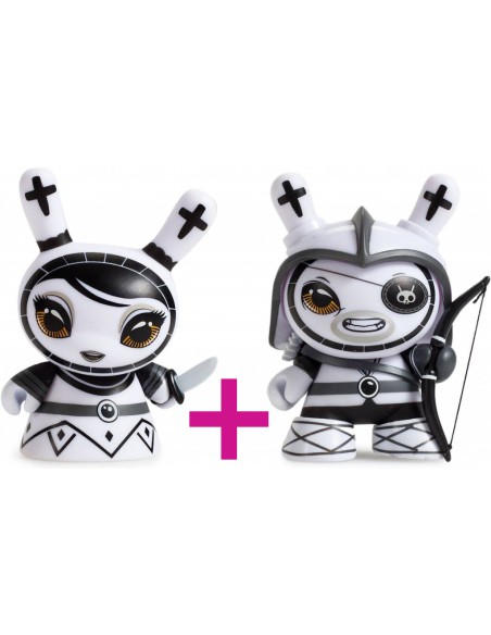 Otto Björnik Peón y Torre set (Blanco) Shah Mat Dunny Kidrobot