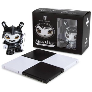 Otto Björnik Peón y Alfil set (Negro) Shah Mat Dunny Kidrobot 2