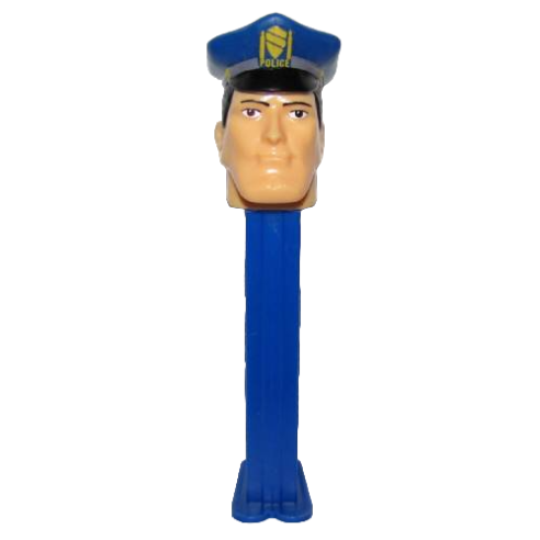 Dispensador Caramelos PEZ Emergency Heroes Policeman