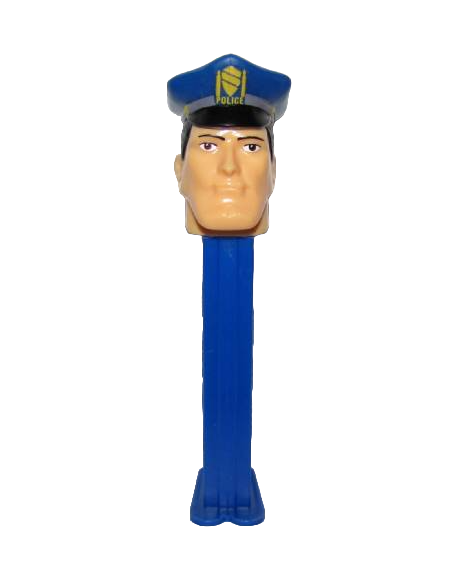 Dispensador Caramelos PEZ Emergency Heroes Policeman