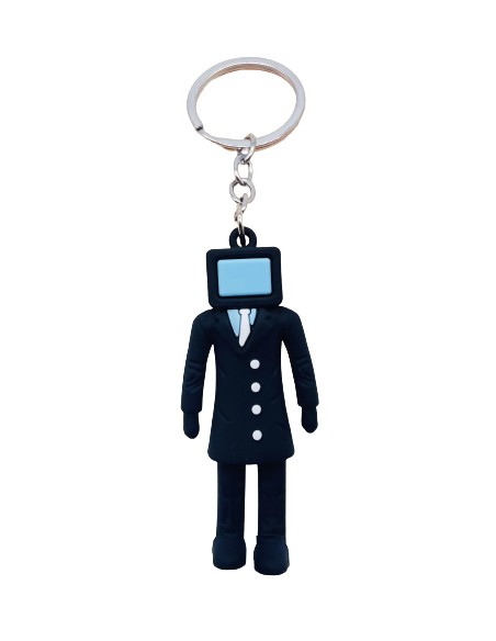 Llavero Skibidi Toilet TV Man