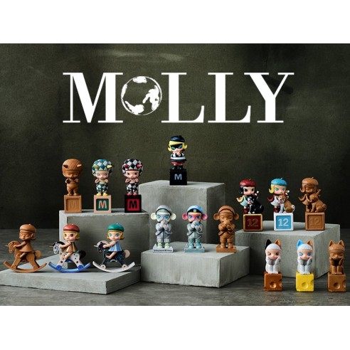 Pop Mart MOLLY Anniversary Classical Retro Series
