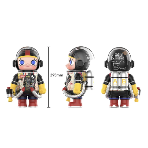 Pop Mart Space MOLLY 400 % JEAN-MICHEL BASQUIAT
