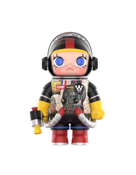 Pop Mart Space MOLLY 400 % JEAN-MICHEL BASQUIAT