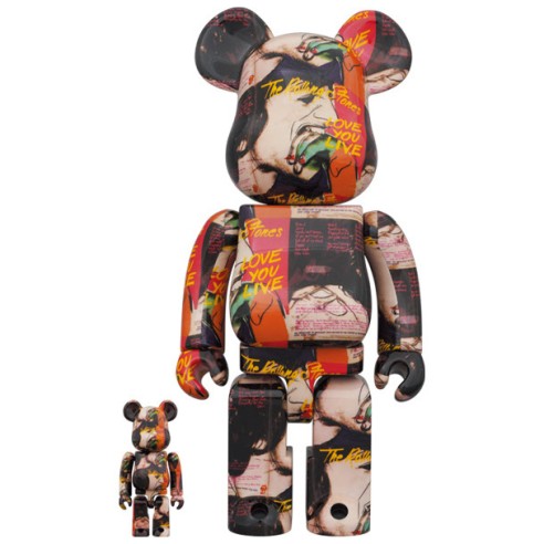 Bearbrick The Rolling Stones (Love You Live) 400% + 100%