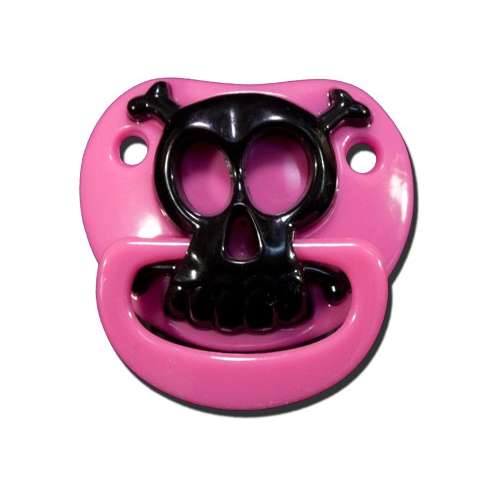 Chupete Billy Bob - Pink Pirate Skull
