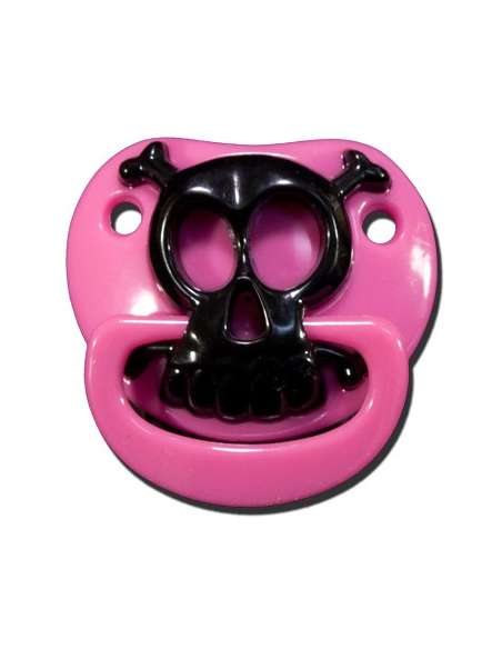 Chupete Billy Bob - Pink Pirate Skull